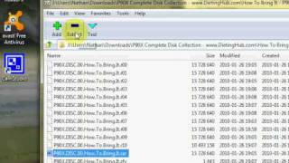 Extracting Instructions For .RAR Torrent Files