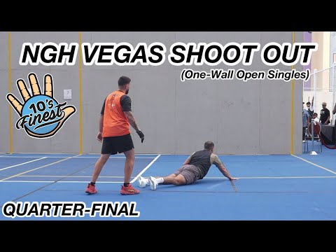 NGH Vegas Shoot Out (One-Wall Open Singles) | Quarter-Final: Thor VS. Julio