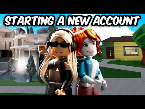 STARTING A NEW ACCOUNT IN BLOXBURG FROM SCRATCH
