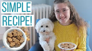 Baking Dog Gingerbread Cookies w/ Rosco the Maltipoo!