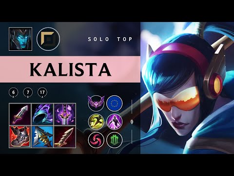 Kalista Top vs Camille - EUW Master Patch 25.24