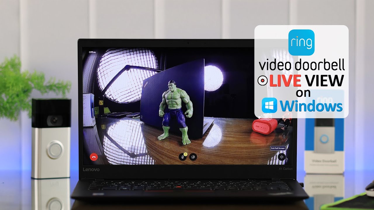 How to View Ring Video Doorbell Live From Windows 11 PC!