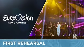 Sandhja - Sing It Away (Finland) First Rehearsal