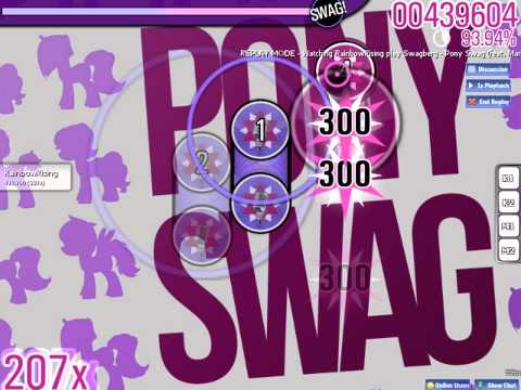 [osu!] Swagberg - Pony Swag (feat. Maros) (RainbowRising)