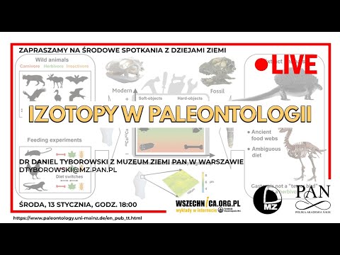 Isotopes in paleontology / Dr. Daniel Tyborowski
