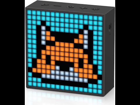 Speaker Bluetooth Portatile Divoom Timebox evo Wireless Pixel Art LED controllo tramite App Smart