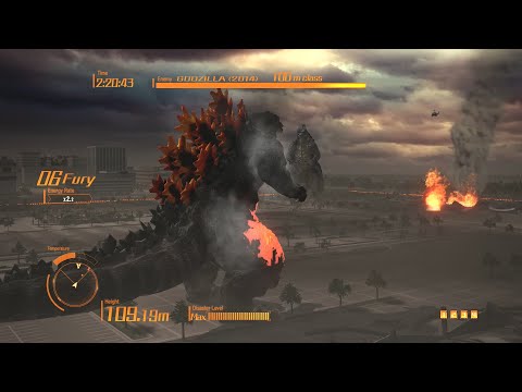 Godzilla PS4 - God of Destruction Hard Mode
