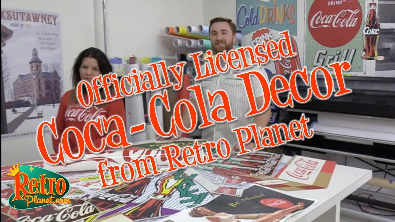 Retro Planet introduces New Coca-Cola Decor