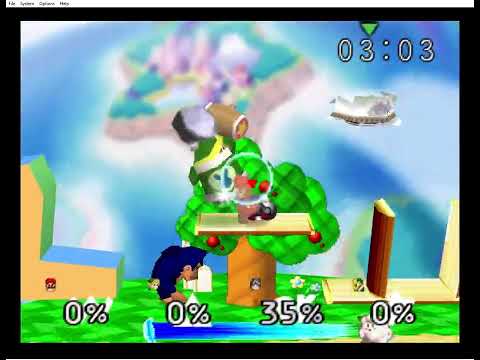 SMASH REMIX 1.3.0 - Kirby Beta Stage 2 Chaos with Level 10 Link!