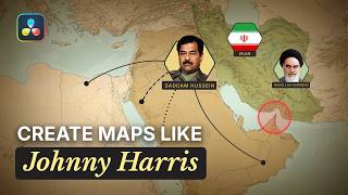 Create Maps like Johnny Harris in Davinci Resolve