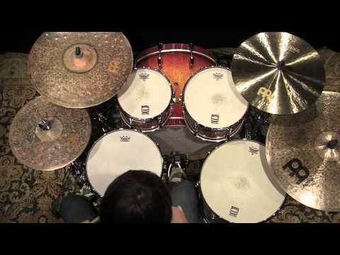 Pearl Masters MCX Maple Drum Set 22/10/12/16 - Quilted Bubinga Burst
