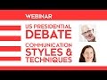 AAC Global webinar: "US Presidential election – communication styles & techniques"