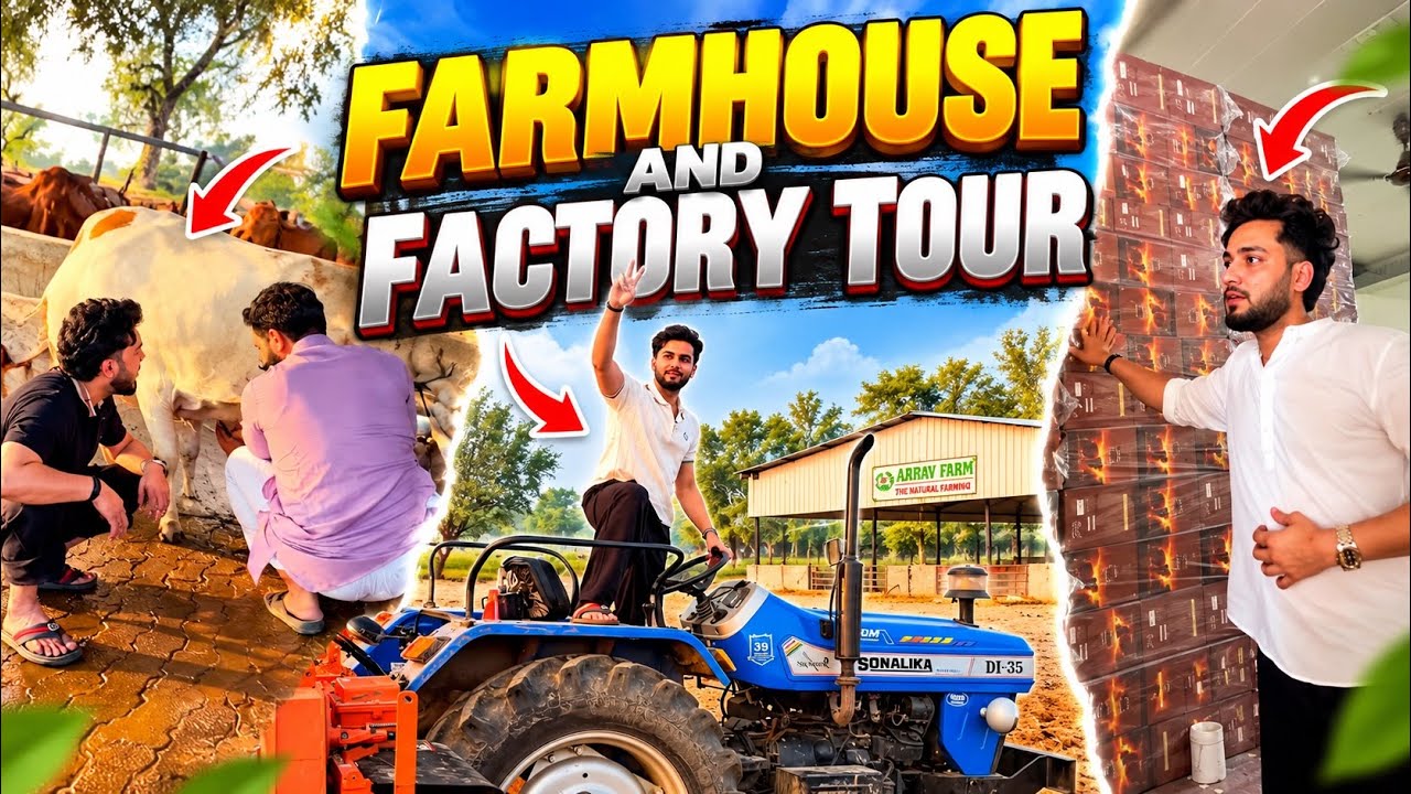 Our Farmhouse And Factory Tour❤️