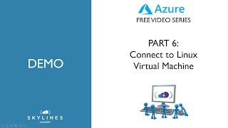 Azure Training (70-533, AZ-100) - Virtual Machines - Part6 - Connect t