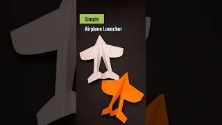 How to Make a Paper Airplane Launcher ✈️ Easy DIY Flying Jet for Kids and Beginners 🚀