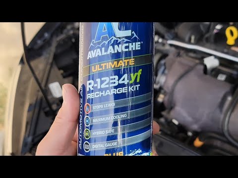 AC Avalanche Ultimate R-1234yf Review & How to Refill AC System 2019 Ford Fusion