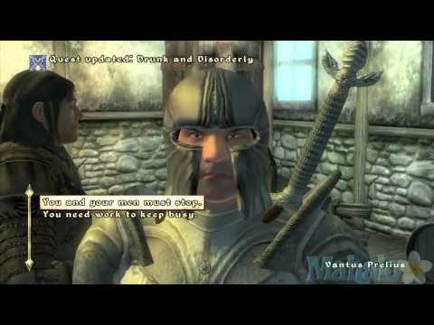 Elder Scrolls 4 Oblivion - Fighter's Guild Walkthrough 5 - Drunk and Disorderly