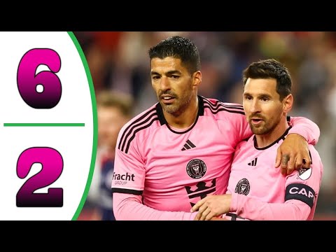 Inter Miami vs Red Bulls 6-2 | Messi Proved To USA Why He Is The GOAT | HIGHLIGHTS 2024