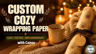 🍬 Make CUSTOM Wrapping PAPER!