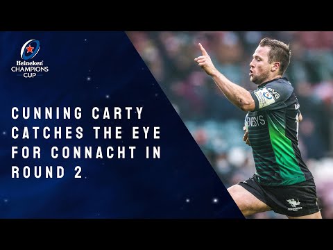 Jack Carty's Best Moments from Round 2  │Heineken Champions Cup Rugby 2021/22