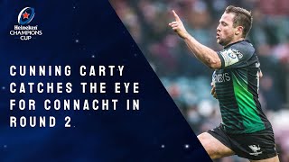 Jack Carty's Best Moments from Round 2  │Heineken Champions Cup Rugby 2021/22
