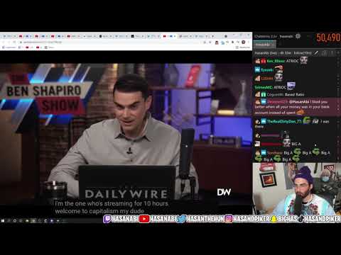 2/2 HasanAbi October 7, 2021 – Ben Shapiro talks about Hasans House, thats it thats the whole vod
