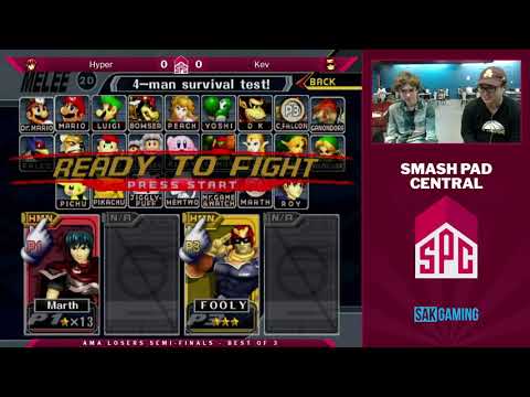 SPC 78 AMA Losers Semi-Finals - Hyper (Marth) vs Kev (Falcon)