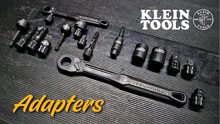 Klein KNECT™ Impact Sockets, Socket Wrench Adapters, Pass-Through Ratchet & Socket Adapters Review