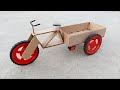 How To Make Cycle Rickshaw At Home DIY Cardboard Electric Rickshaw