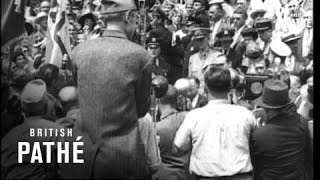New York Welcomes De Gaulle On Sleeve As Gen: De Gaulle (1944)