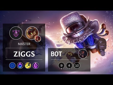 Ziggs Bot vs Lucian - EUW Master Patch 9.22