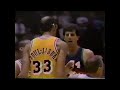 Kareem Gets Tired Of Danny Schayes Shenanigans Jumps On His Back And Puts Him In A Headlock H