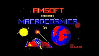 [Amstrad CPC] Macrocosmica - Longplay