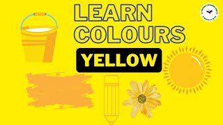 Colour Yellow - Colours for Toddlers  #kids  #preschool #earlymathskills #kidsyoutube #fyp #viral
