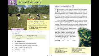 Unit 15 Animal Forecasters