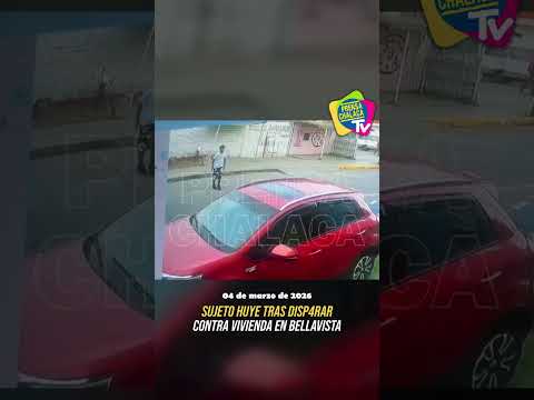 🔴SUJETO HUYE TRAS D1SP4RAR VIVIENDA EN BELLAVISTA🚨‼️#Bellavista #Callao #Chalacos #Inseguridad