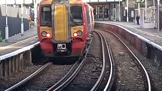 # 387302 and 387224 arriving in to Lewes platform 1 from London Victoria #