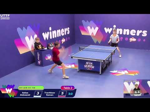WINners CUP table 2  29.10  Syksa Aleksandr - Tveritinov Roman  11:15