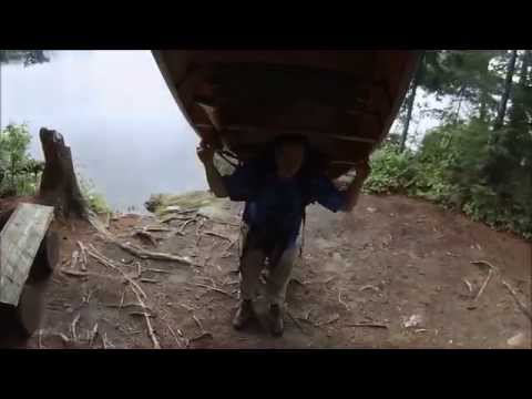 Algonquin Park - Portage from Bruce Lake to Raven Lake