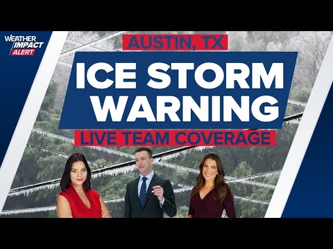 LIVE: Tracking the Winter Storm through Central Texas | Weather Impact Alert