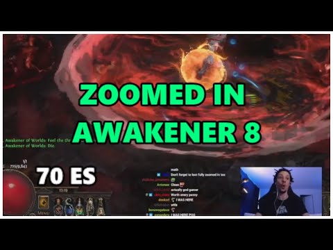 [PoE] Zoomed in Awakener & (self) Doctor gamba - Streamloots interactive Stream highlights #561