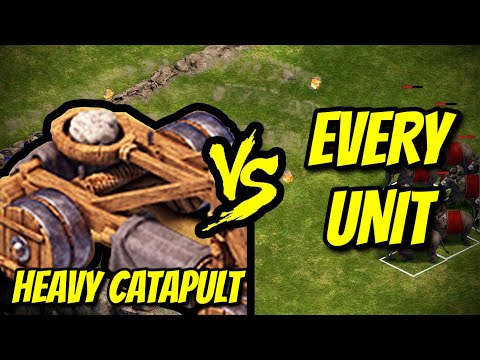 HEAVY CATAPULT vs EVERY UNIT | Age of Empires: Definitive Edition