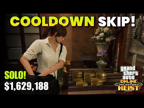 How to Skip Cayo Perico Heist Cooldown Time Solo | GTA Online