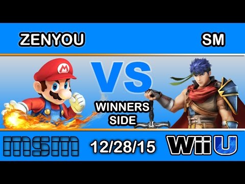 MSM 30 - 2Scoops | Zenyou (Mario) Vs. 2Scoops | SM (Ike) Winners Side - Smash Wii U