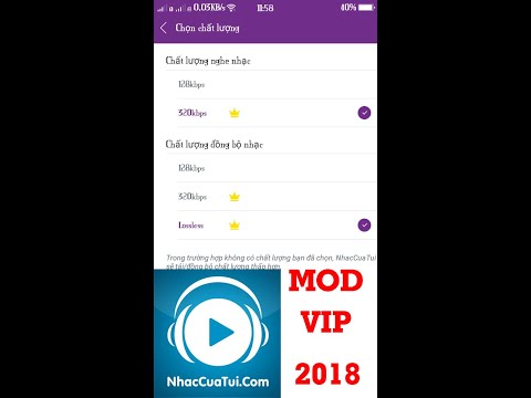 NhacCuaTui Mod Vip Mới Nhất cho Android (Không Cần ROOT)| Tải nhạc chất lượng cao trên NCT