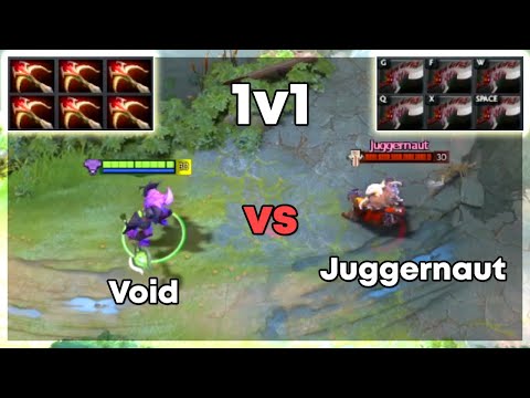 6x Daedalus Void vs 6x Abyssal Juggernaut | Level 30 Dota 2 1v1 | Who Will Win?