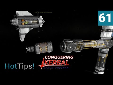 Kerbal Space Program [1.1.3] - Ep 61 - More Space Station Assembly  - Let's Play