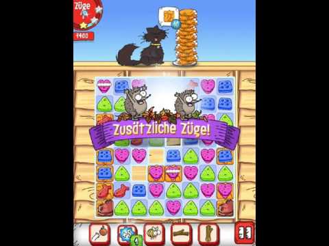 Simons Cat - Crunch Time - Level 135 - No Boosters (by match3news.com)