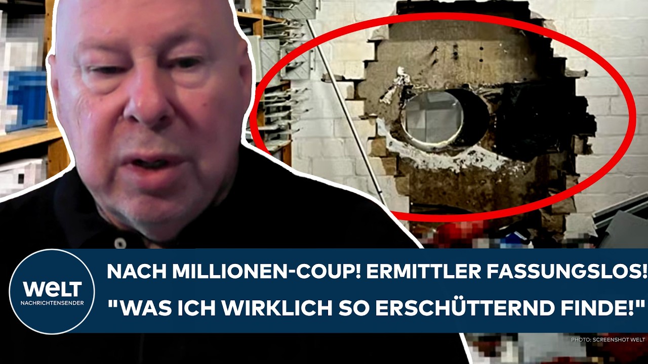 GELSENKIRCHEN: Nach Millionen-Coup! Ermittler fassungslos! "Was ich wirklich so erschütternd finde!"