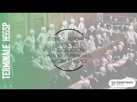 Terminale HGGSP Historiens et mémoires, histoire et justice